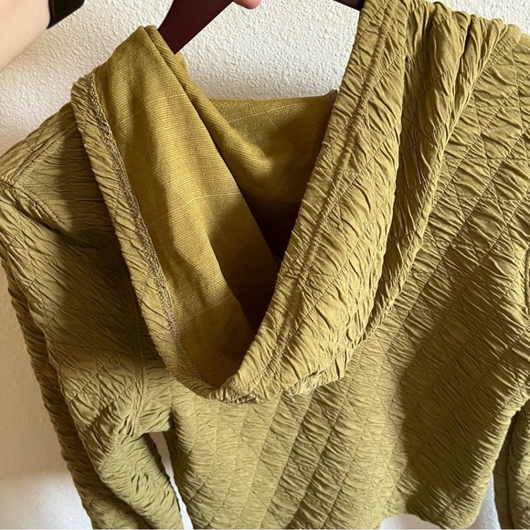 NWT FREE PEOPLE Kadi Quilted Short and Cropped Zip Up Hoodie Set Size Small - Picture 12 of 15